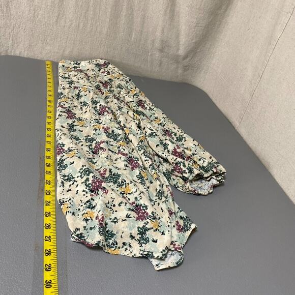 Falls Creek Womens Popover Top Size 2X Textured 3/4 Sleeve Vneck Office Career - Picture 8 of 9